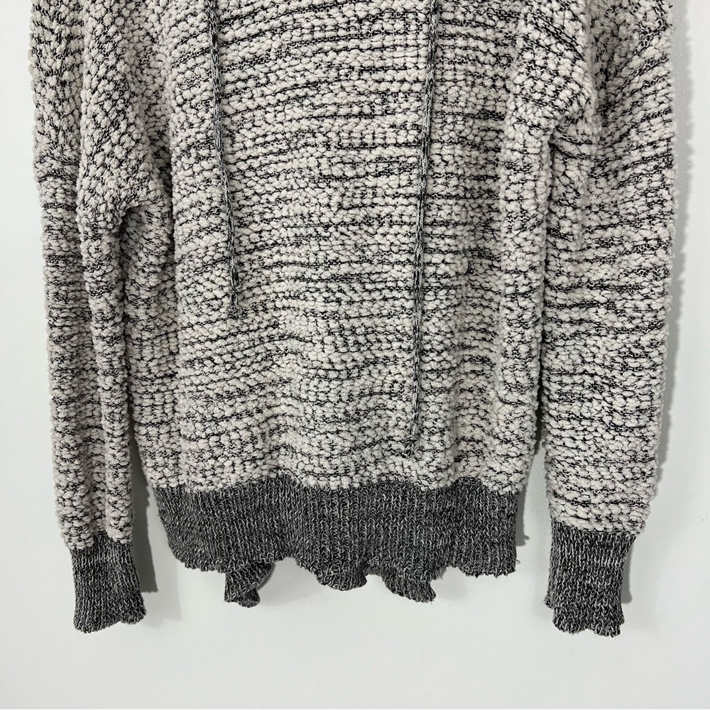 Young Fabulous & Broke Popcorn Knit Hoodie Size S/M - Picture 4 of 9